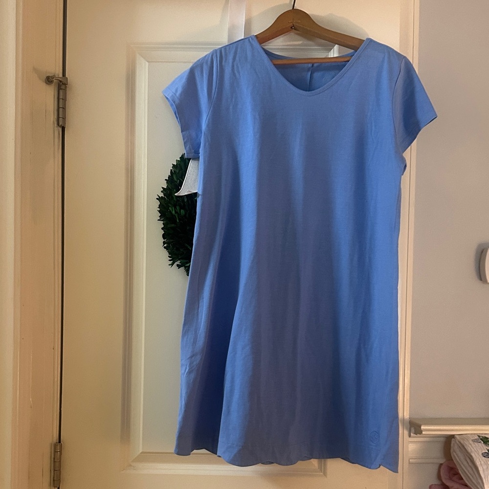Lauren James Blue Mini Dress